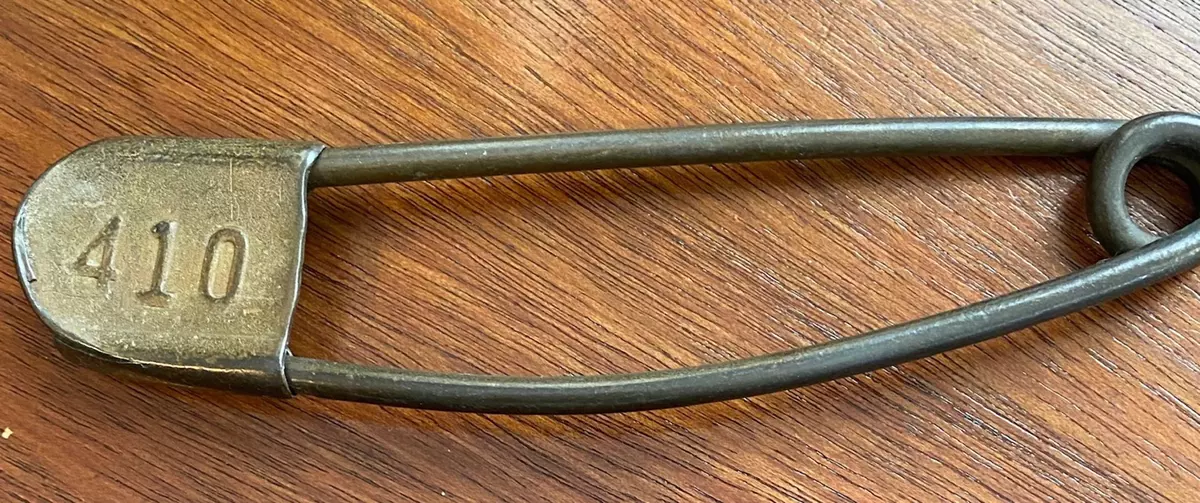 Numbered cheap safety pins