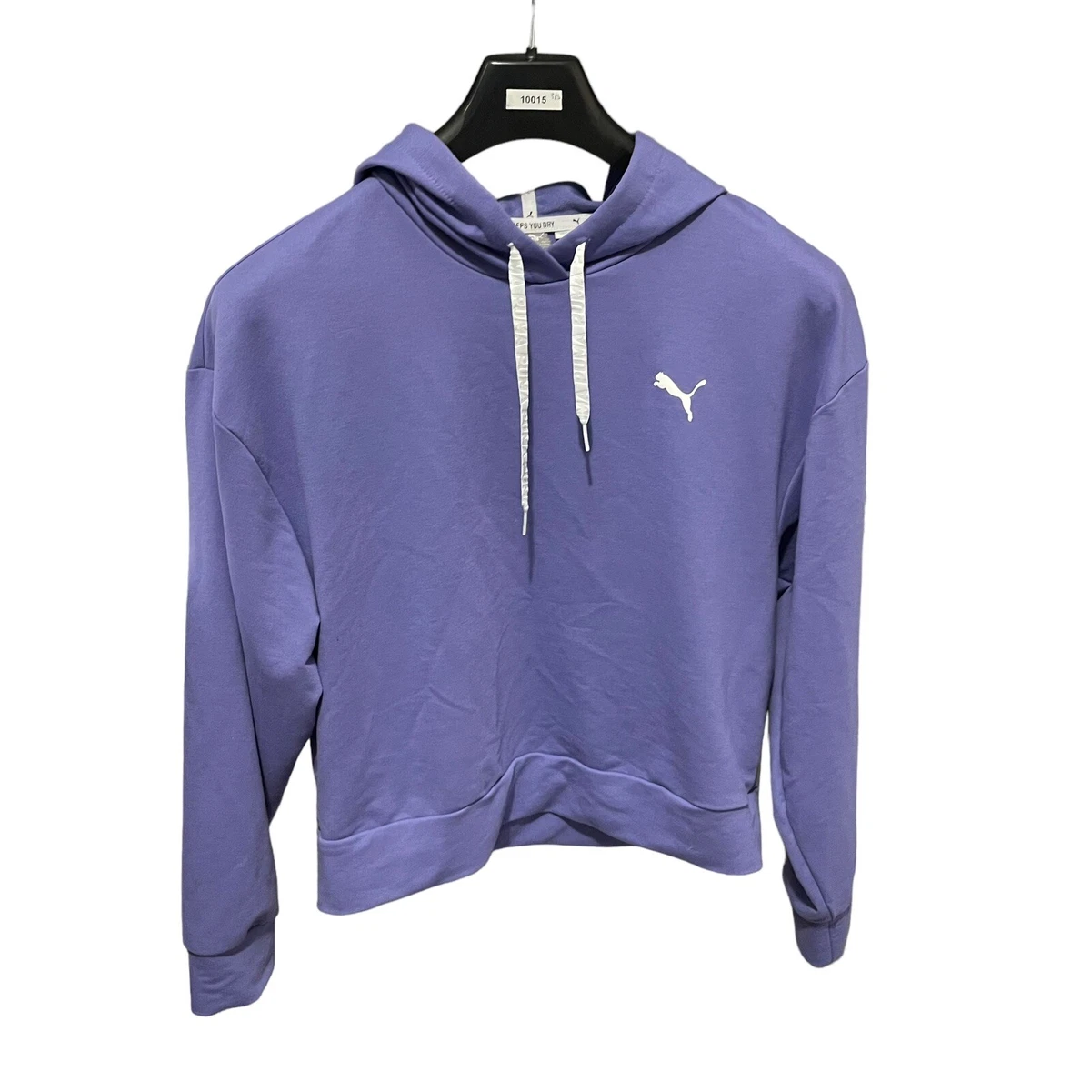 Puma Keeps You Dry Women Size Small Pullover Hoodie Sweatshirt Long Sleeve