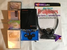 Vnt-Memorex MR 1400 Portable Cassette Player-Tested- Works-4 Cassettes-S/Picture