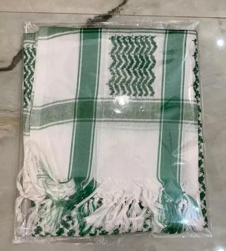 Scarf arab Keffiyeh Shemagh All Original Made In Palestine Kufiya Arafat Cotton - Picture 2 of 3