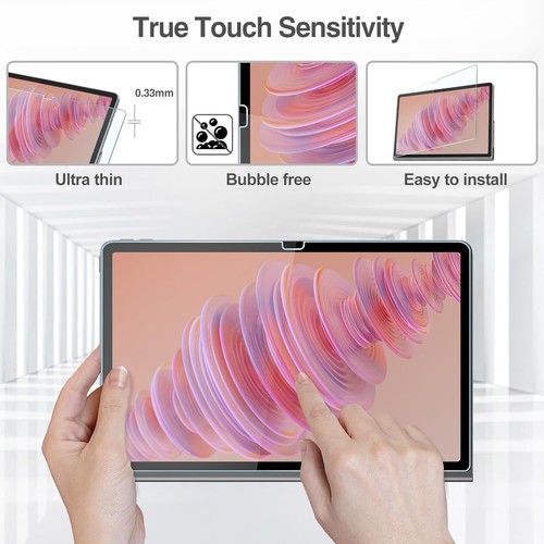 2 Pack Glass Screen protector For Lenovo Tab 13" 12.7" 11.5" 11" 10" 9"8" tablet - Picture 4 of 46