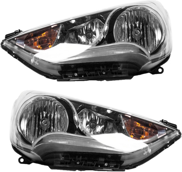 Headlights Assembly w/Bulb NEW Pair Set for 1216 Hyundai Veloster (nonTurbo) eBay
