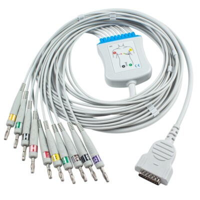 #ad #ad Compatible GE Marquette 10Lead EKG Cable IEC Banana MAC 1000 MAC 1100 $100.00