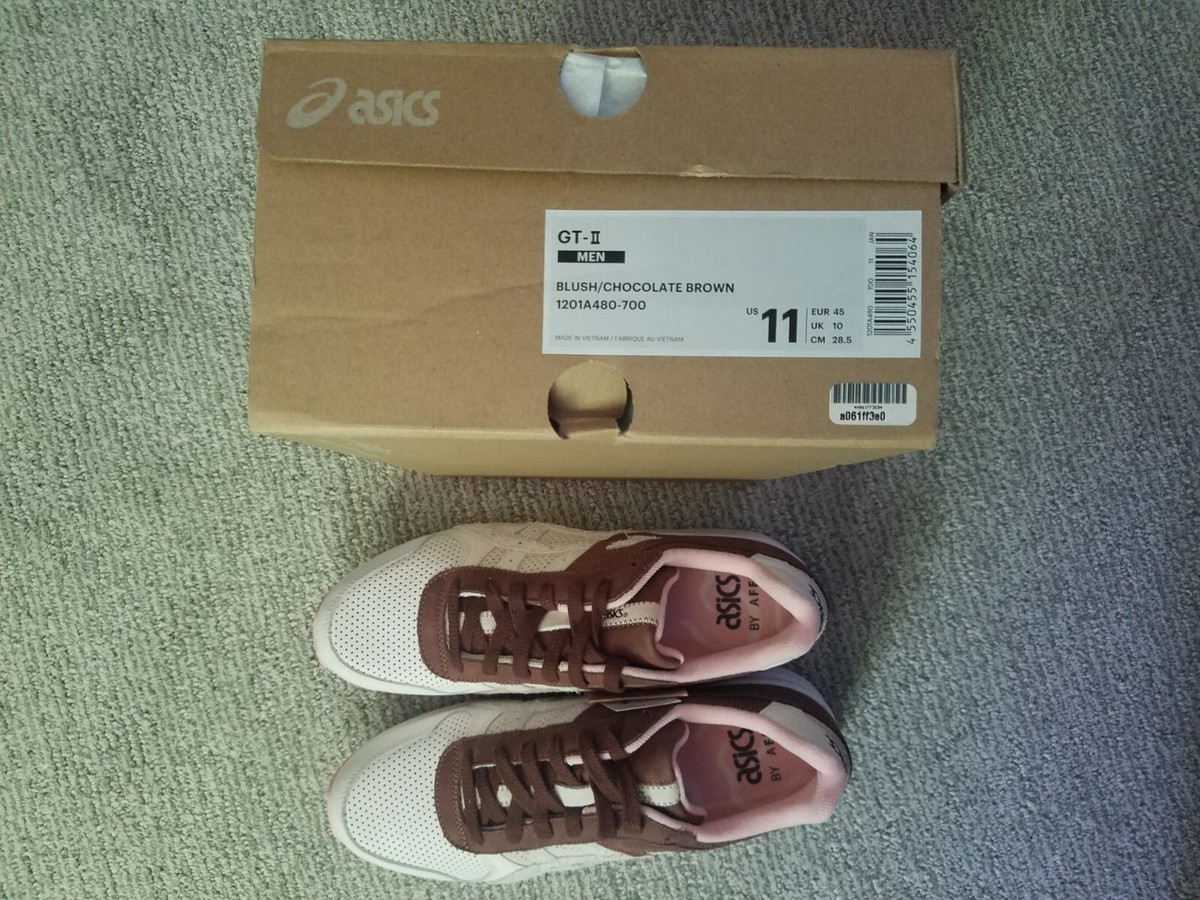 Size 10 - ASICS AFEW x GT 2 Uplifting Pack-Blush and Chocolate. “BRAND NEW” ASICS GT-II Men main image 2