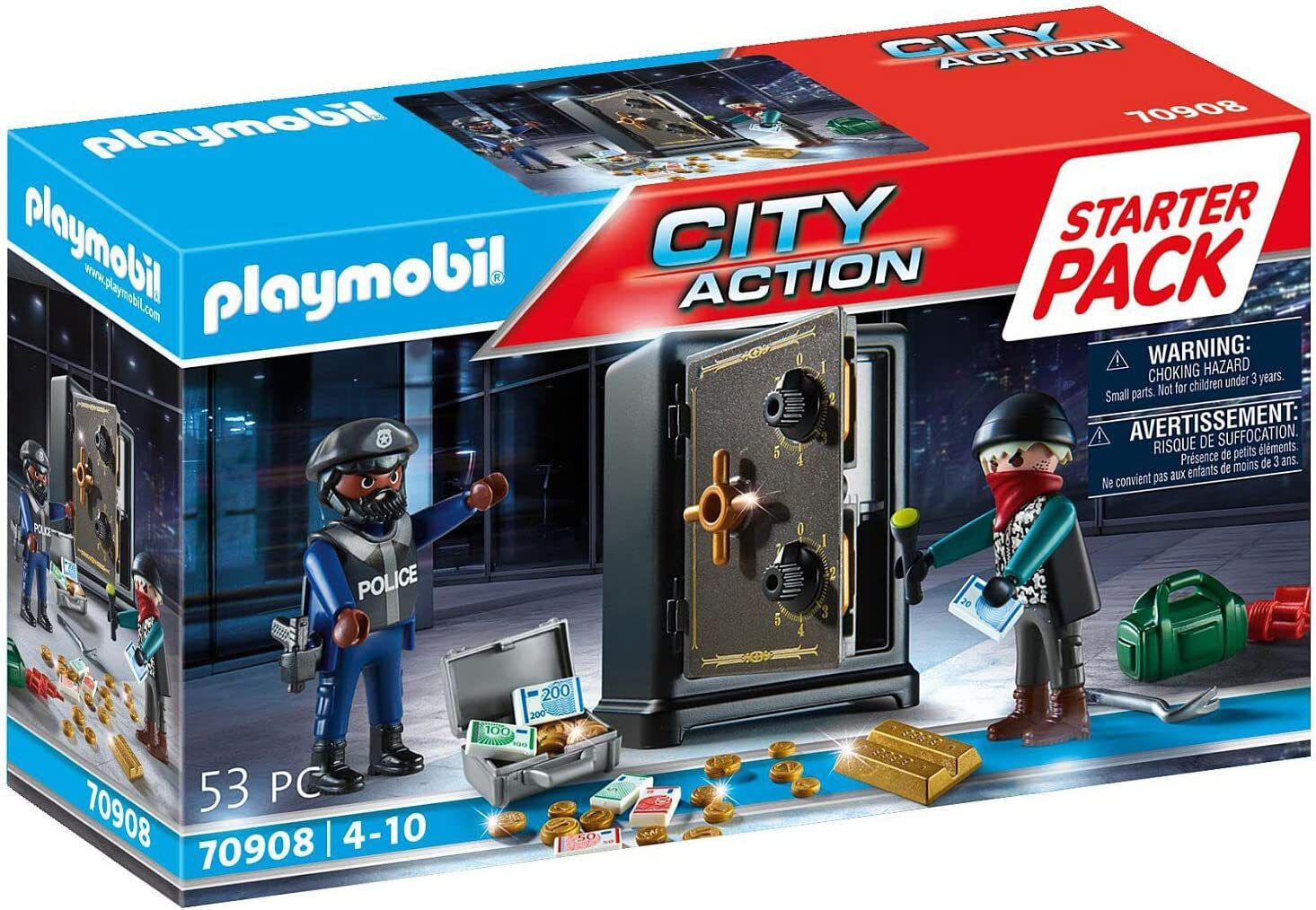 Яркая игрушка Playmobil 70908 Полицейский