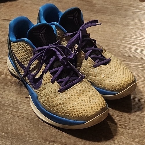 10.5 2011 NIKE ZOOM KOBE VI 6 CHARLOTTE HORNETS DRAFT DAY 429659-102