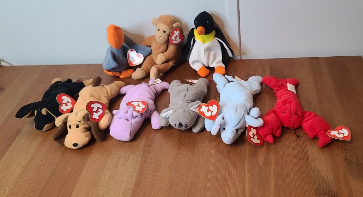 All 1993 McDonalds Rare Vintage Teenie Beanie Babies | eBay