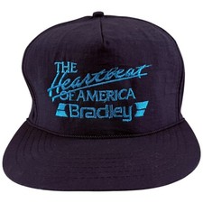 VTG SPORTSMAN The Heartbeat Of America Chevrolet Bradley Snapback Hat USA MADE!