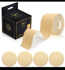 Boob Tape Kit For Breast Lift, Water  Sweat Proof, Invisible Under Clothing
