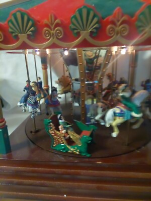オルゴール Mr. Christmas Celebration Carousel MR. CHRISTMAS GOLD LABEL 