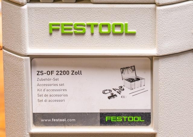 Festool  OF  2200 EB Plunge ROUTER with accessories