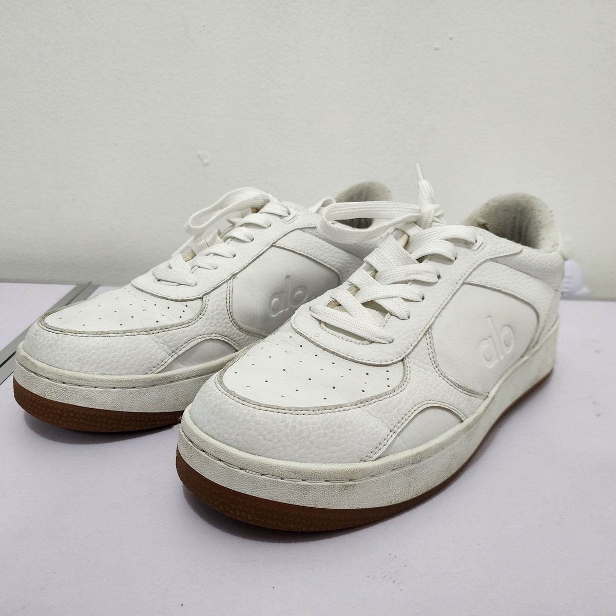 Alo Yoga Recovery Mode Sneakers White A0685U Womens 11.5 Mens 10