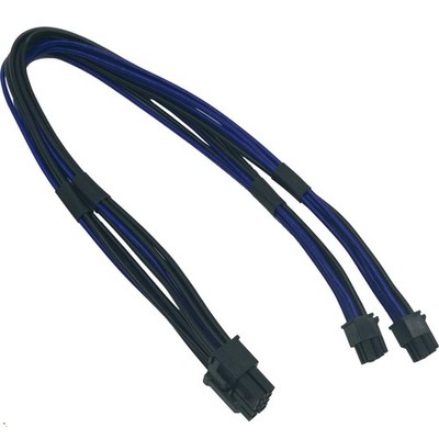 Dual Mini 6 Pin To 8 Pin Pcie Power Cable For Mac Pro Graphics Card 15 Inch