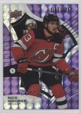 2021-22 Upper Deck Allure Purple Diamond 1/10 Nico Hischier #53 05bx