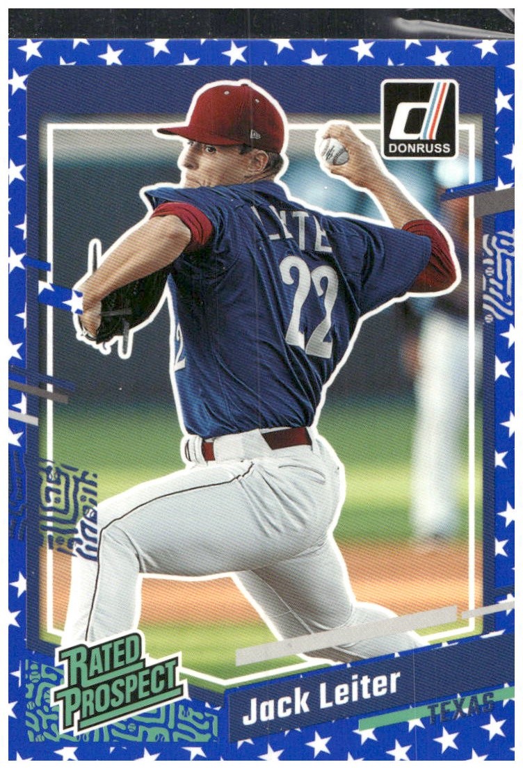 2023 Donruss #51 Jack Leiter Independence Day