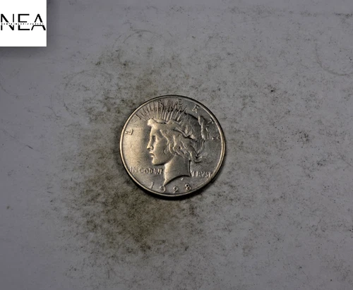 1928 Peace Dollar ~ Very Fine VF details ~ Key Date ~ 90% Silver ~ ZP0537