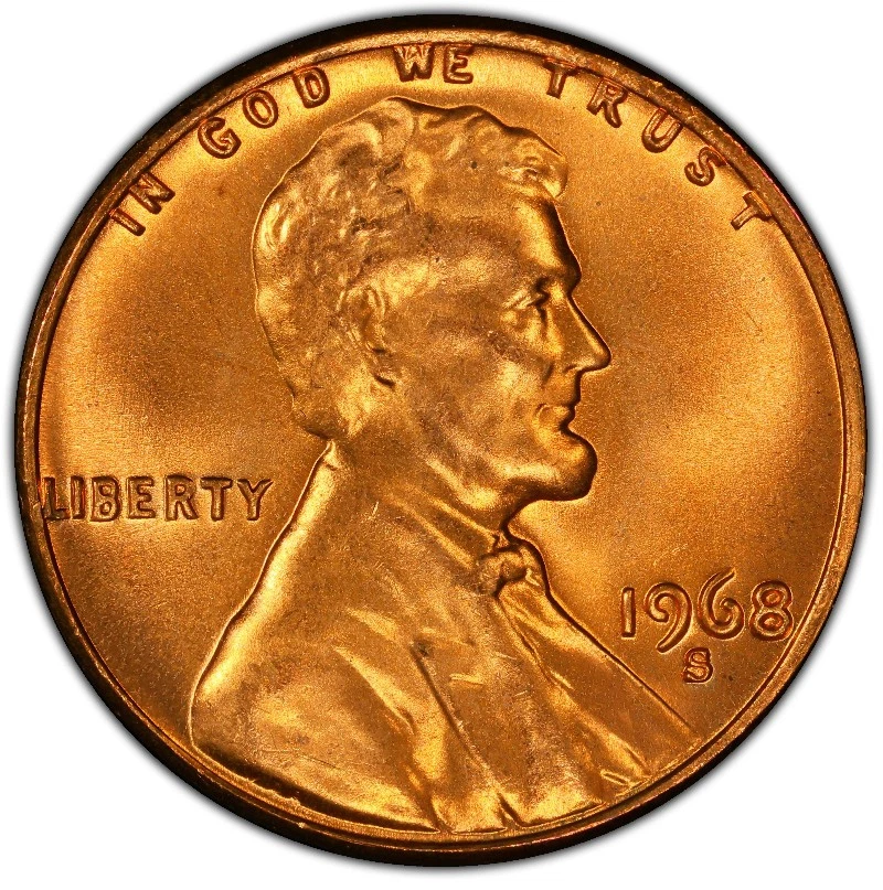 U.S. Mint 1968 Lincoln Memorial Small Cents (1959-2008) for sale