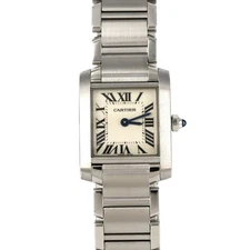 Authentic Cartier Tank Francaise SM W51008Q3 SS Quartz  #260-006-116-4055
