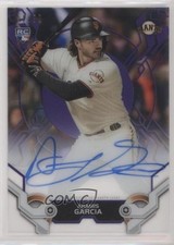 2019 Topps High Tek High Tek Auto Purple /99 Aramis Garcia #HTA-AG Auto 9fz