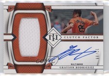 2023 Panini National Treasures 32/99 Grayson Rodriguez #CFS-GR Auto pm5