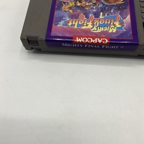 Nintendo Mighty Final Fight Nes Game Rare CIB Slight Wear Lots Of Pictures