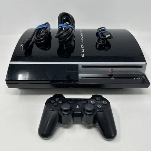 Sony PlayStation 3 Launch Edition 40GB Home Console Bundle - TESTED & WORKING!