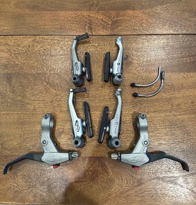 Avid Single Digit 7 V-Brakes & Speed Dial 7 Brake Levers MTN XTR XT Rim Wheels