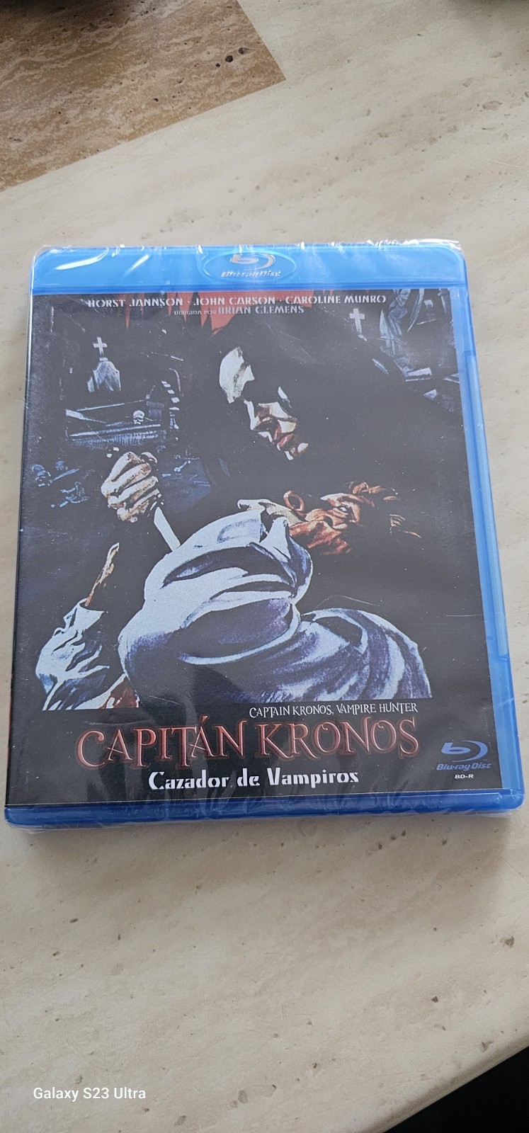 Captain Kronos: Vampire Hunter [15] Blu-ray Spanish Import FAST FREE POST