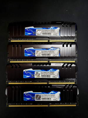 4x4GB G Skill Ripjaws Z | F3-17000CL9Q-16GBZH DDR3-2133 | CL9-11-10-28 | XMP