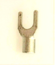  50 12-10 AWG Non-Insulated Spade FORK TERMINAL 10 Stud Pkg-50 