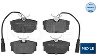 Meyle 0252344616/W Bremsbelagsatz FüR Scheibenbremse Bremsbelagsatz