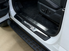 Door Sill Scuff Plate Cover Trim Protector For Ford Ranger Raptor Accessories