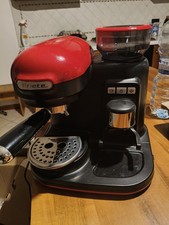 Macchina da caffè espresso con macinacaffè Moderna Rosso