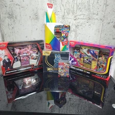 Pokemon TCG Mega Evolution ETB, Booster Bundle, Sleeves, Mega Latias Bundle