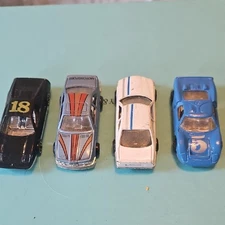 Set of Four Vintage 1980s and 1990s Toy Cars: Marz Karz