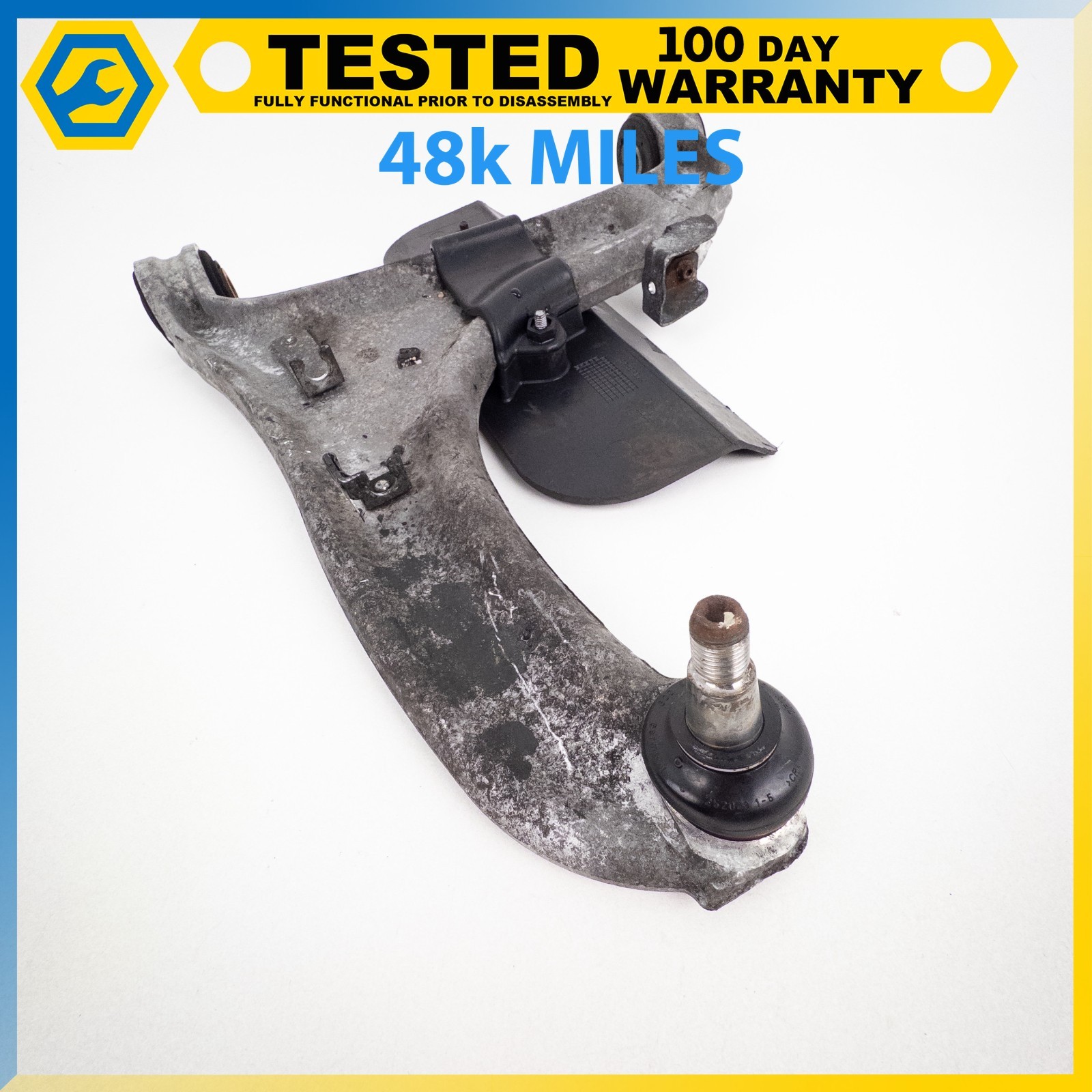 03-19 MASERATI GRANTURISMO QUATTROPORTE REAR LEFT SIDE LOWER CONTROL ARM OEM