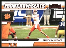 2021 Panini Contenders Draft Picks Front Row Seats Red #1 Trevor Lawrence - FB