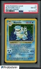 1999 Pokemon Game Base Red Dot Error #2 Blastoise Holo PSA 8 NM-MT