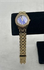 Invicta Angel 36072 Gold Tone Crystal Accent MOP Watch