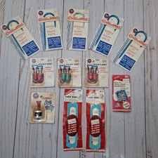 Bulky Kniting Notions Boye & Bates Stitch Holder Markers Tally Protector Bobs