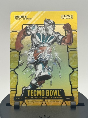 Bo Jackson Battle Arena Tecmo Bowl Gold Coin Flip Steel Quads - Saquon Barkley