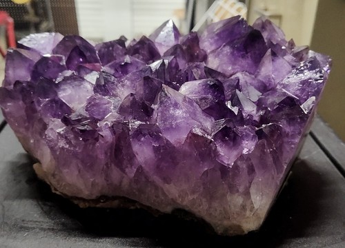 natural amethyst geode quartz cluster crystal 9 lbs. - Picture 2 of 16