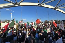 Houston Texas Ice Protests 2025 GLOSSY POSTER PICTURE PHOTO PRINT 14898