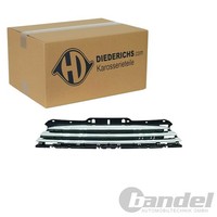 Diederichs KÜHlergrill KÜHlergitter Chrom Schwarz Passend FüR Mini R55 R56 R57