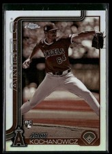 2025 Topps Chrome #121 Jack Kochanowicz Sepia Refractors