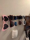 5 Peice Glasses Wall Rack – Secure Holder for Eyewear in Home, Office, or Garage
