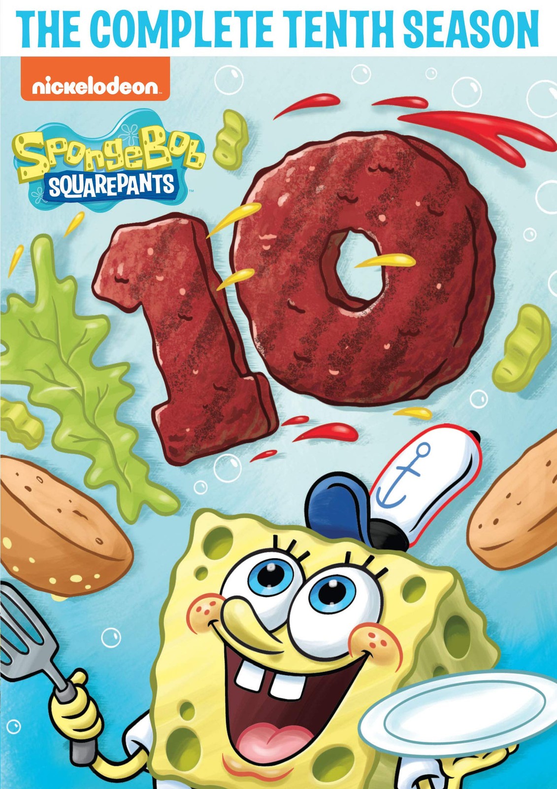 SpongeBob SquarePants: The Complete Tenth Season (DVD) Tom Kenny Bill Fagerbakke