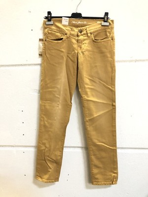 Mavi women's jeans Beatrix low-rise, skinny-ankle lenght mustard yellow W26