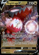 regidrago v pokemon card - Sword & Shield - Silver Tempest - Fire Dragon Laser (130) This attack also does 30 damage to 1 of your opponents Benched Pokmon Regidrago V #SWSH281 Prices |
