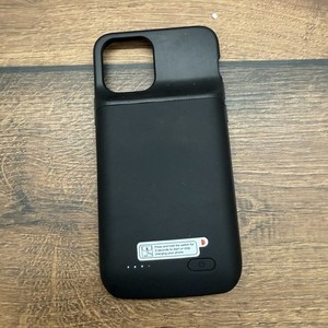 Akkuhülle iPhone 12 4800mAh Power Case Schwarz